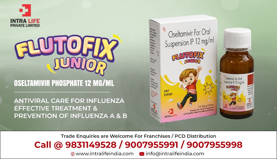 Oseltamivir Phosphate 12mg/ml Dry Syrup for Influenza A & Influenza B Treatment and Prevention
